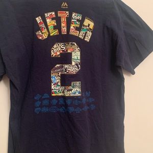 Jeter Tee - World Series Logos